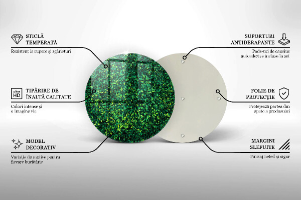 Tocător de bucătărie Planta cu frunze mici