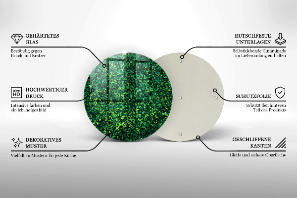 Tocător de bucătărie Planta cu frunze mici