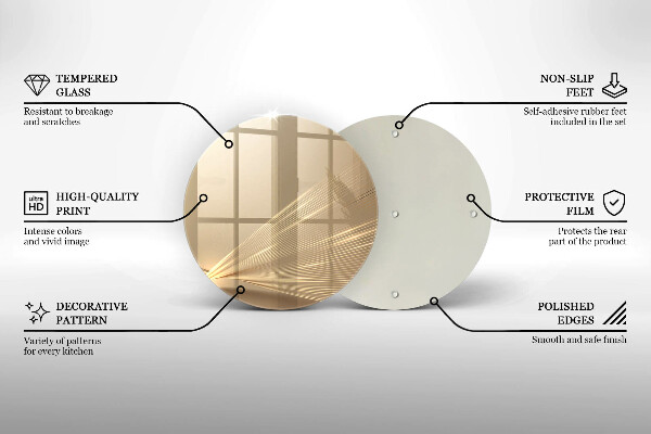 Tocător de bucătărie Abstracția modernă