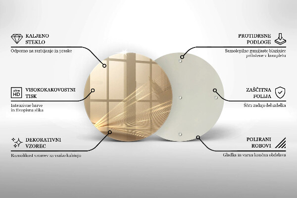 Tocător de bucătărie Abstracția modernă