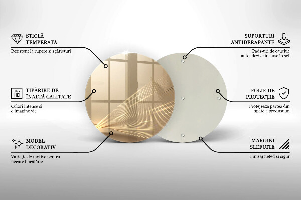 Tocător de bucătărie Abstracția modernă