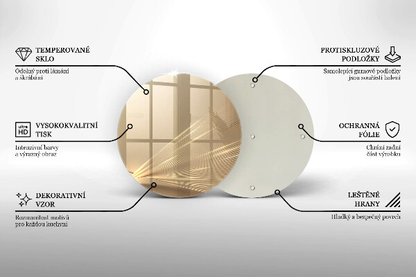 Tocător de bucătărie Abstracția modernă
