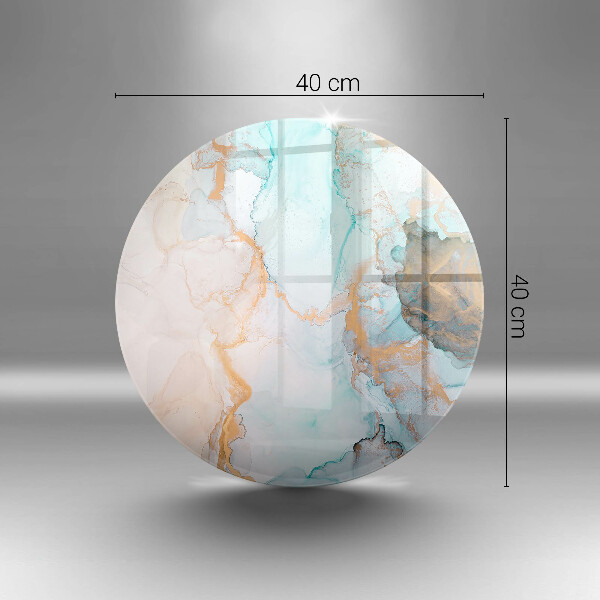 Tocător de bucătărie Abstracția din marmură