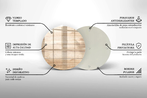 Tocător de bucătărie Scanduri de lemn