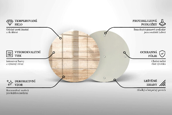 Tocător de bucătărie Scanduri de lemn