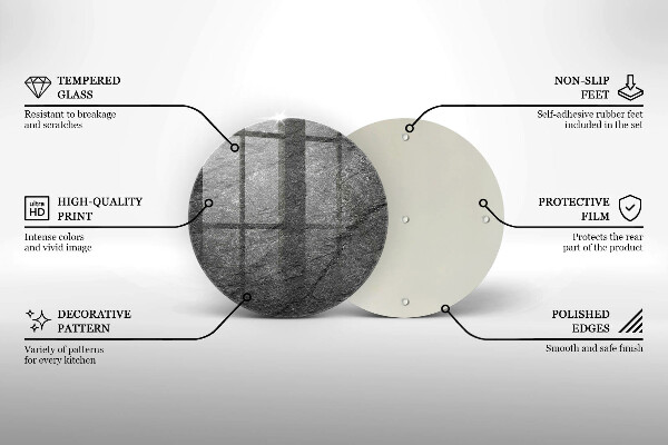 Tocător de bucătărie Textura de piatră