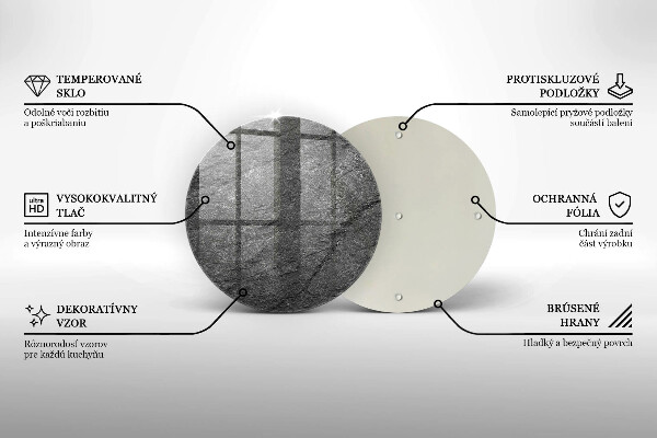 Tocător de bucătărie Textura de piatră