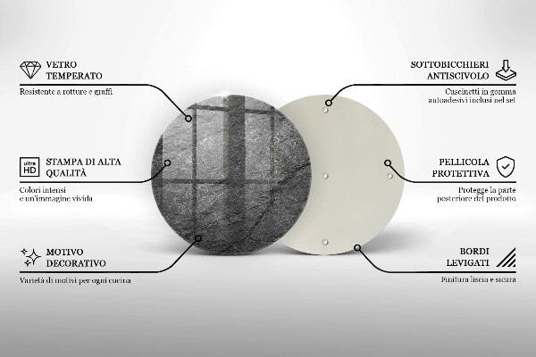 Tocător de bucătărie Textura de piatră