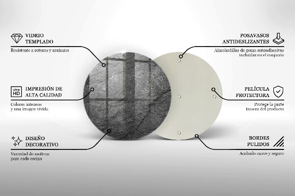 Tocător de bucătărie Textura de piatră