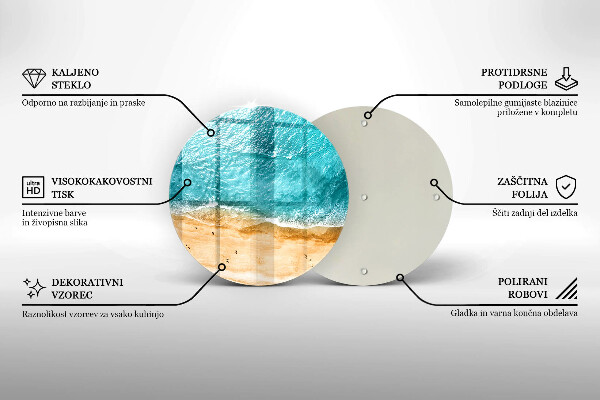 Tocător de bucătărie Plaja mal si mare