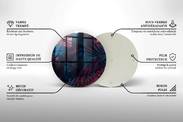 Tocător de bucătărie Junglă întunecată