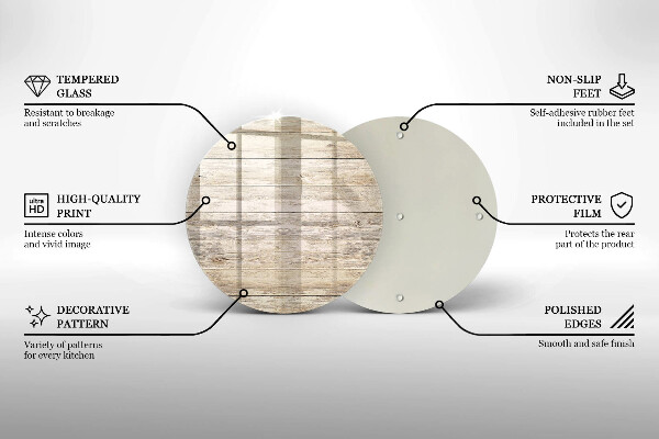 Tocător de bucătărie Scanduri de lemn