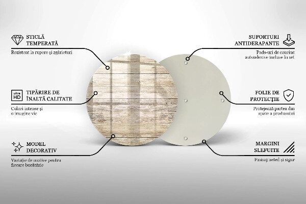 Tocător de bucătărie Scanduri de lemn