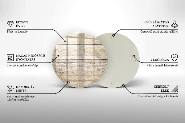 Tocător de bucătărie Scanduri de lemn