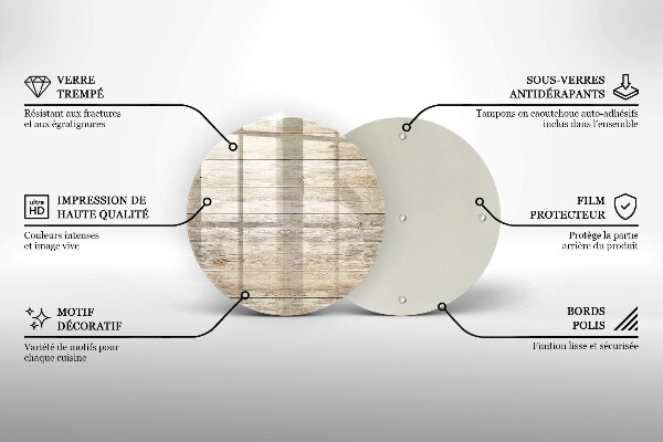 Tocător de bucătărie Scanduri de lemn