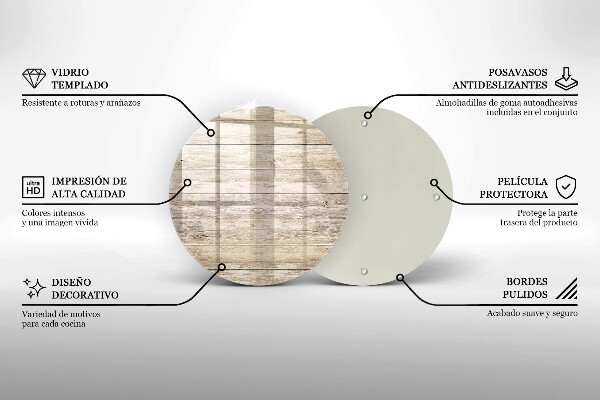 Tocător de bucătărie Scanduri de lemn