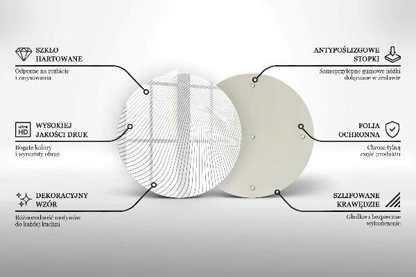 Tocător de bucătărie Model de linii moderne