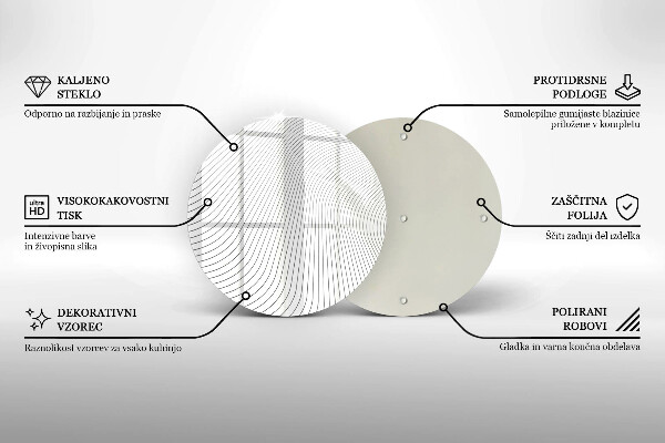 Tocător de bucătărie Model de linii moderne