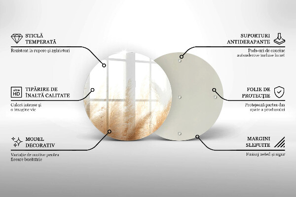 Tocător de bucătărie Iarbă de pampas