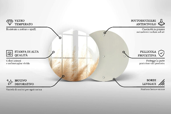 Tocător de bucătărie Iarbă de pampas