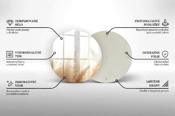 Tocător de bucătărie Iarbă de pampas