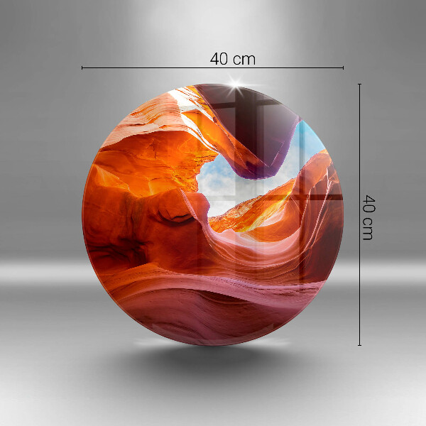 Tocător de bucătărie Peisaj de stânci canion