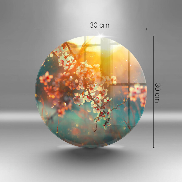 Tocător de bucătărie Mărul înflorește la soare