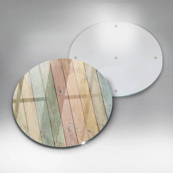 Tocător de bucătărie Plăci vintage colorate