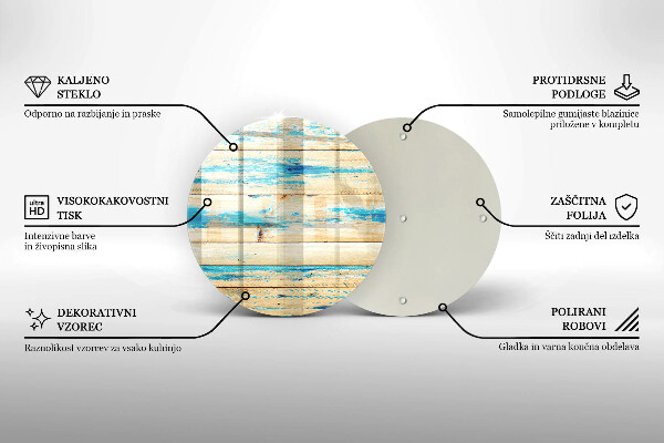 Tocător de bucătărie Scânduri retro din lemn