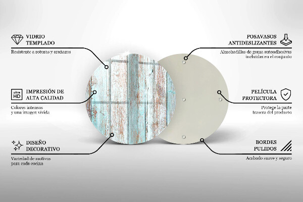 Tocător de bucătărie Placi vechi de epocă