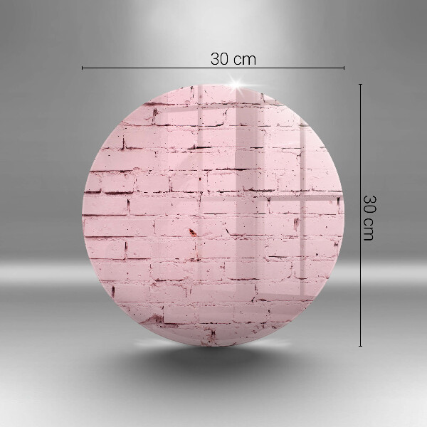 Tocător de bucătărie Perete de cărămidă pastel