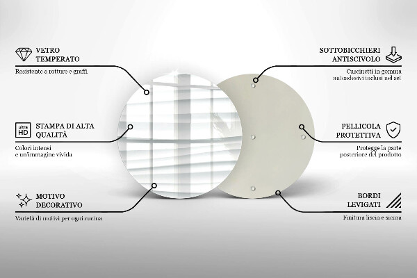 Tocător de bucătărie Structură modernă
