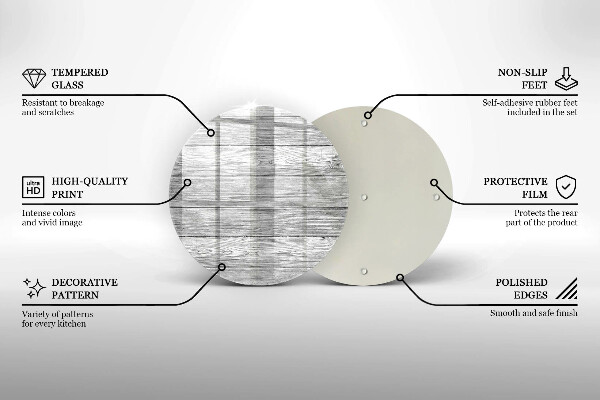 Tocător de bucătărie Scânduri vechi de lemn