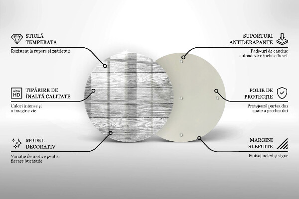 Tocător de bucătărie Scânduri vechi de lemn