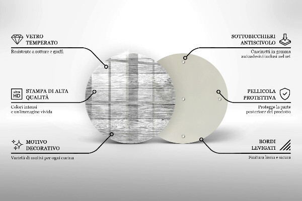 Tocător de bucătărie Scânduri vechi de lemn