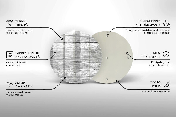 Tocător de bucătărie Scânduri vechi de lemn