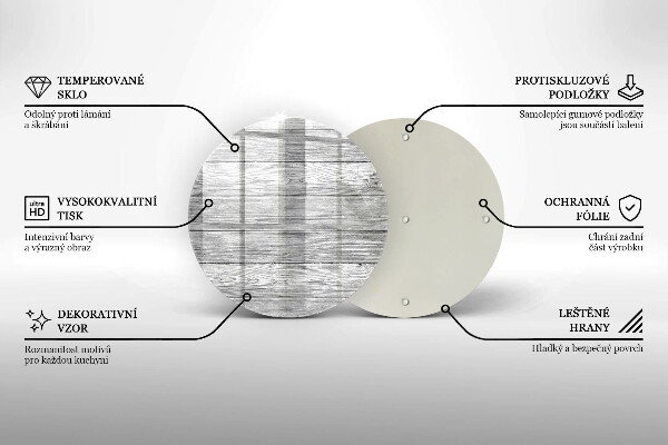 Tocător de bucătărie Scânduri vechi de lemn