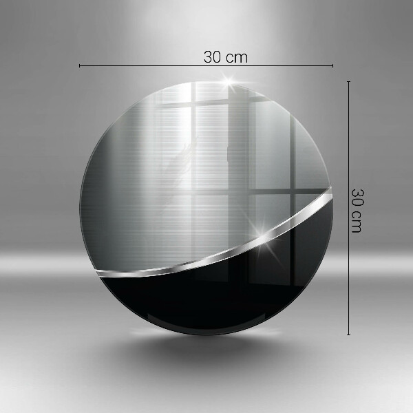 Tocător de bucătărie Abstracție cu metal