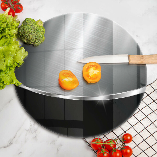 Tocător de bucătărie Abstracție cu metal