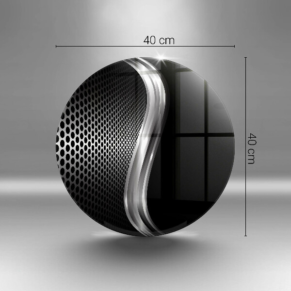 Tocător din sticlă Structura metalica