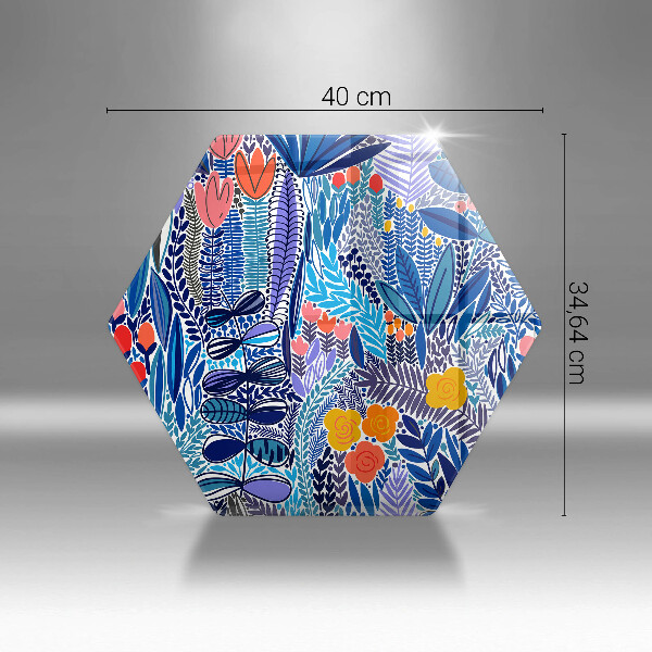 Tocător sticlă Lunca pictata