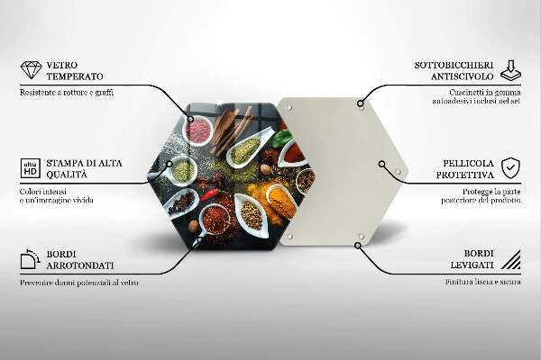 Tocător de bucătărie Condimente de bucătărie