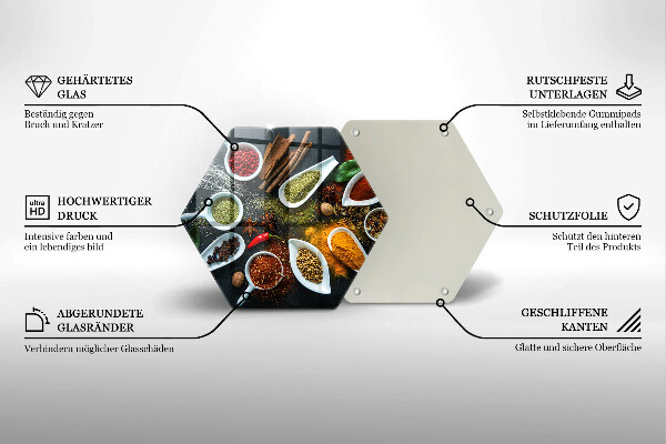 Tocător de bucătărie Condimente de bucătărie