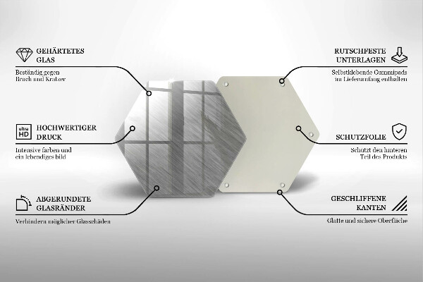 Tocător de bucătărie Fundal cu textură metalică
