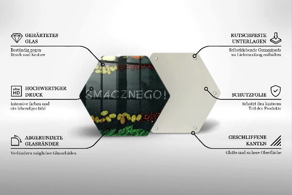 Tocător de bucătărie Inscripție Poftă bună!