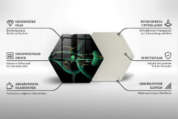 Tocător de bucătărie Abstracția modernă