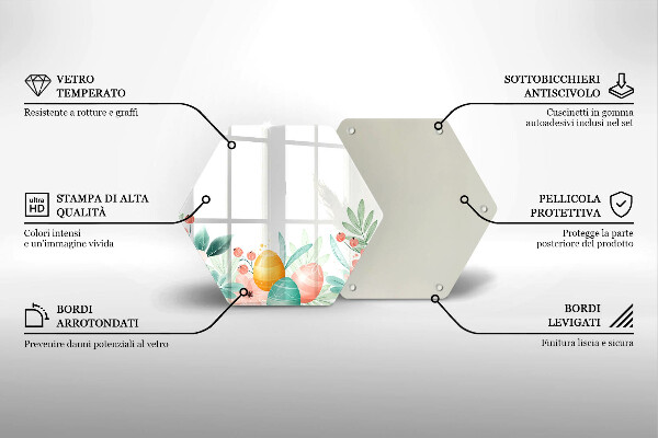 Tocător de bucătărie Ouă de Paște