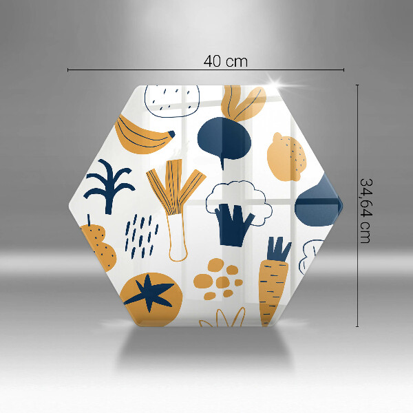 Tocător de bucătărie Ilustrație alimentară