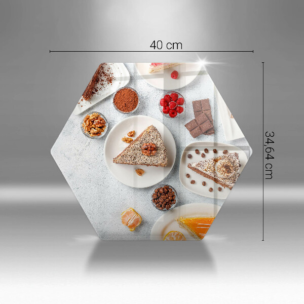 Tocător din sticlă Dulceața tortului