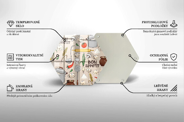 Tocător din sticlă Ilustrație bucătărie